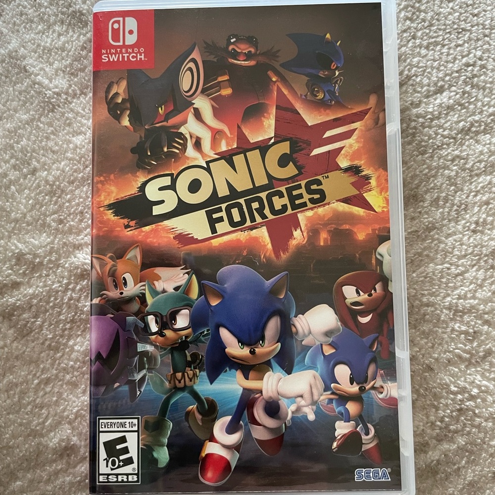 Sonic Forces Nintendo Switch game
